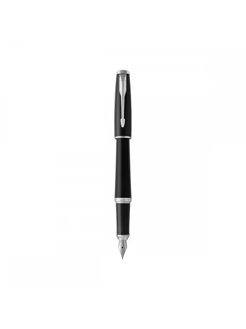 Parker ROYAL URBAN töltőtoll matt fekete, ezüst klipsz 1931592 (7040306000)