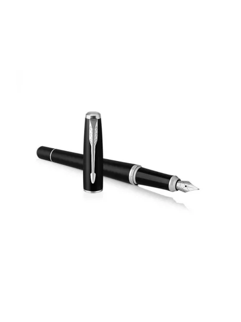 Parker ROYAL URBAN töltőtoll matt fekete, ezüst klipsz 1931592 (7040306000)