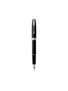   Parker ROYAL SONNET töltőtoll matt fekete, ezüst klipsz 1931521 (7040308000)