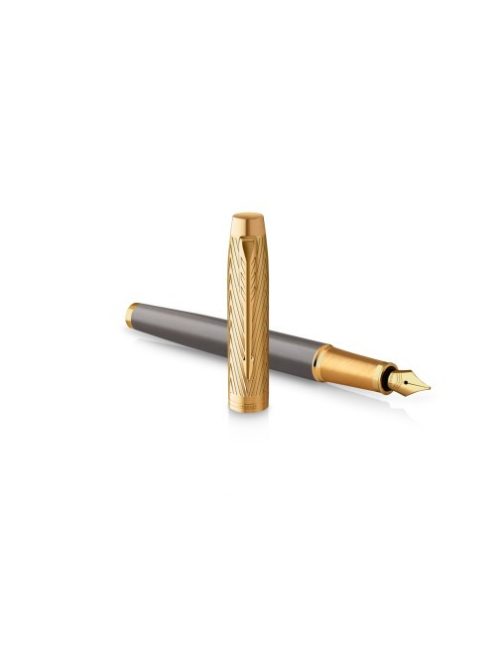 PARKER ROYAL IM PREMIUM PIONEER ARROW TÖLTŐTOLL SZÜRKE CIZELLÁLT, ARANY KLIPSZ 2200956 (7040346000)