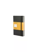 MOLESKINE NOTESZ MM710 KEMÉNY FEKETE "P" VONALAS (7490131000)