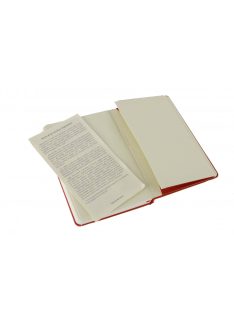   MOLESKINE NOTESZ MM710R KEMÉNY PIROS "P" VONALAS (7490131005)
