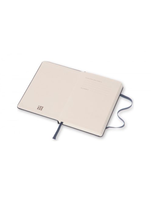 MOLESKINE NOTESZ MM710B20 KEMÉNY ZAFÍR KÉK "P" VONALAS (7490131007)