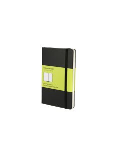   MOLESKINE NOTESZ QP012 KEMÉNY FEKETE "P" SIMA (7490133000)
