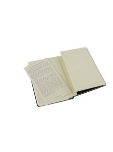   MOLESKINE NOTESZ QP012 KEMÉNY FEKETE "P" SIMA (7490133000)