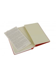   MOLESKINE NOTESZ QP012R KEMÉNY PIROS "P" SIMA (7490133001)