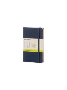   MOLESKINE NOTESZ QP012B20 KEMÉNY ZAFÍR KÉK "P" SIMA (7490133006)