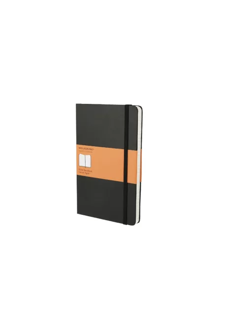 MOLESKINE NOTESZ QP060 KEMÉNY FEKETE "L" VONALAS (7490134000)