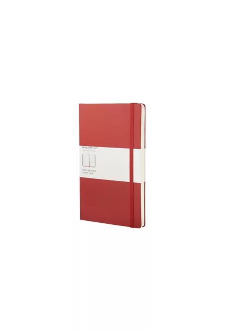 MOLESKINE NOTESZ QP060R KEMÉNY PIROS "L" VONALAS (7490134004)