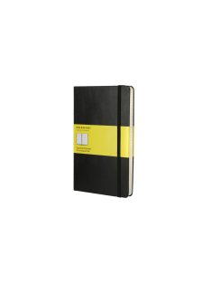  MOLESKINE NOTESZ QP061 KEMÉNY FEKETE "L" KOCKÁS (7490135000)