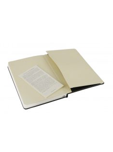   MOLESKINE NOTESZ QP061 KEMÉNY FEKETE "L" KOCKÁS (7490135000)