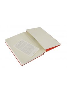   MOLESKINE NOTESZ QP061R KEMÉNY PIROS ""L"" KOCKÁS (7490135004)