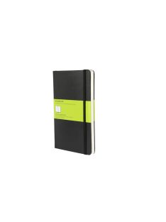   MOLESKINE NOTESZ QP062 KEMÉNY FEKETE ""L"" SIMA (7490136000)