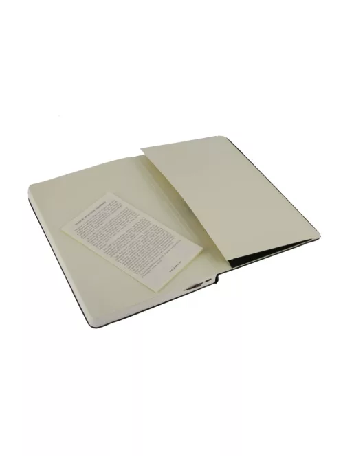 MOLESKINE NOTESZ QP062 KEMÉNY FEKETE ""L"" SIMA (7490136000)