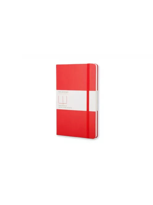 MOLESKINE NOTESZ QP062R KEMÉNY PIROS ""L"" SIMA (7490136001)