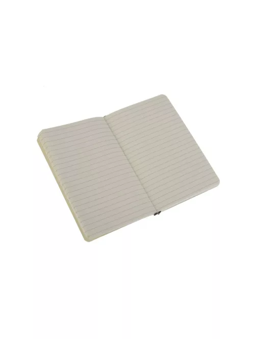 MOLESKINE NOTESZ QP611 PUHA FEKETE ""P"" VONALAS (7490139000)