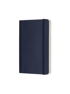  MOLESKINE NOTESZ QP611B20 PUHA ZAFÍR KÉK "P" VONALAS (7490139004)