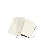 MOLESKINE NOTESZ QP611B20 PUHA ZAFÍR KÉK "P" VONALAS (7490139004)