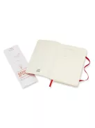MOLESKINE NOTESZ QP611F2 PUHA SKARLÁT PIROS "P" VONALAS (7490139005)