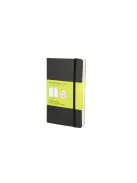 MOLESKINE NOTESZ QP613 PUHA FEKETE ""P"" SIMA (7490141000)