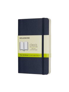   MOLESKINE NOTESZ QP613B20 PUHA ZAFÍR KÉK "P" SIMA (7490141003)