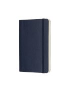 MOLESKINE NOTESZ QP613B20 PUHA ZAFÍR KÉK "P" SIMA (7490141003)