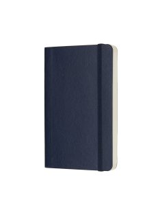   MOLESKINE NOTESZ QP613B20 PUHA ZAFÍR KÉK "P" SIMA (7490141003)