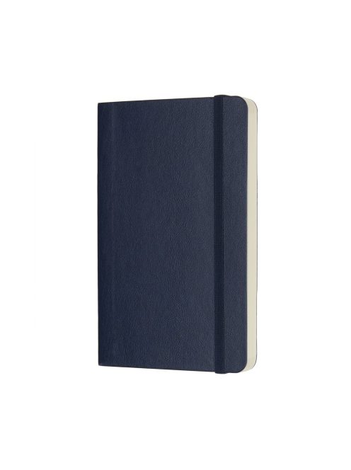 MOLESKINE NOTESZ QP613B20 PUHA ZAFÍR KÉK "P" SIMA (7490141003)