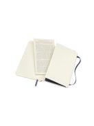 MOLESKINE NOTESZ QP613B20 PUHA ZAFÍR KÉK "P" SIMA (7490141003)