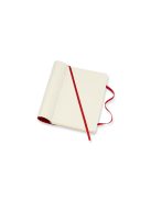 MOLESKINE NOTESZ QP613F2 PUHA SKARLÁT PIROS "P" SIMA (7490141004)