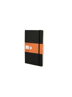   MOLESKINE NOTESZ QP616 PUHA FEKETE ""L"" VONALAS (7490142000)