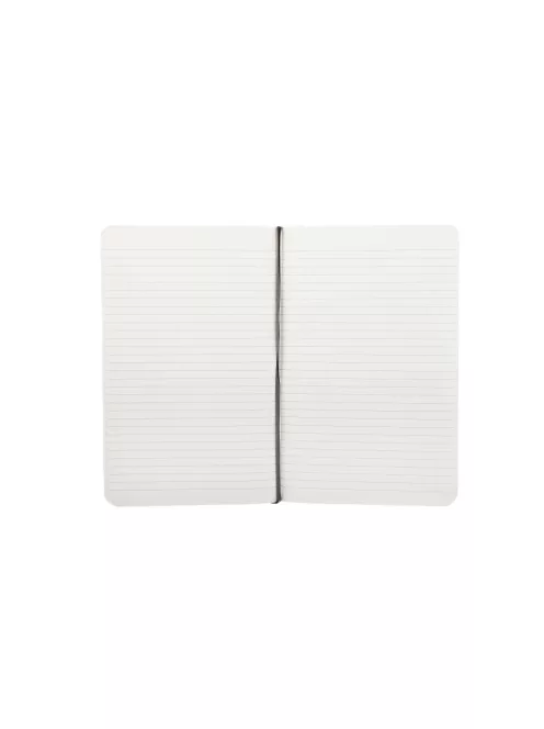 MOLESKINE NOTESZ QP616 PUHA FEKETE ""L"" VONALAS (7490142000)