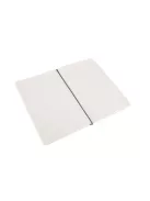 MOLESKINE NOTESZ QP616 PUHA FEKETE ""L"" VONALAS (7490142000)