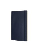 MOLESKINE NOTESZ QP616B20 PUHA ZAFÍR KÉK "L" VONALAS (7490142005)