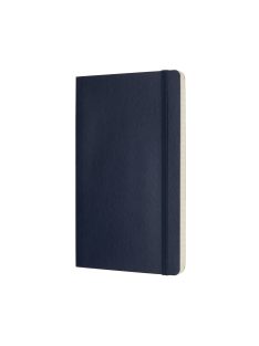   MOLESKINE NOTESZ QP616B20 PUHA ZAFÍR KÉK "L" VONALAS (7490142005)