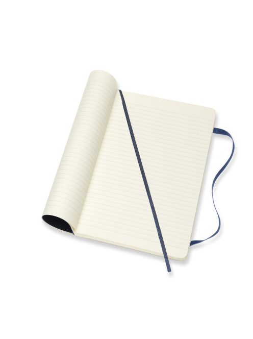 MOLESKINE NOTESZ QP616B20 PUHA ZAFÍR KÉK "L" VONALAS (7490142005)