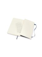 MOLESKINE NOTESZ QP616B20 PUHA ZAFÍR KÉK "L" VONALAS (7490142005)