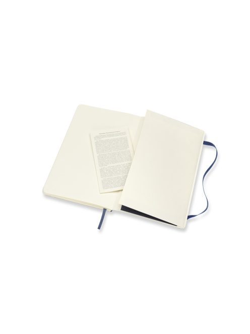MOLESKINE NOTESZ QP616B20 PUHA ZAFÍR KÉK "L" VONALAS (7490142005)