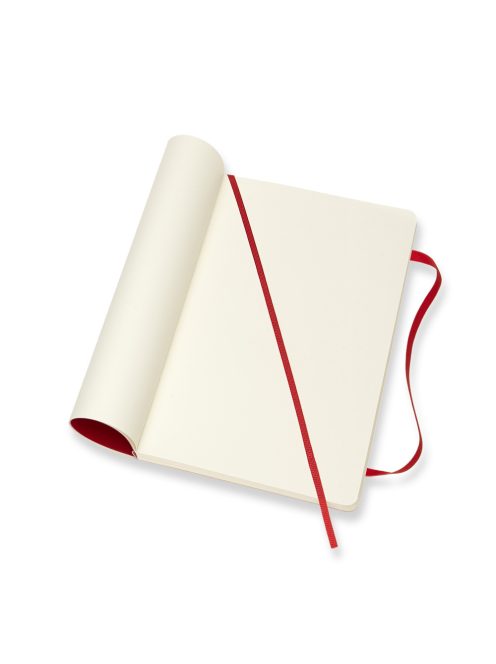 MOLESKINE NOTESZ QP618F2 PUHA SKARLÁT PIROS "L" SIMA (7490144003)