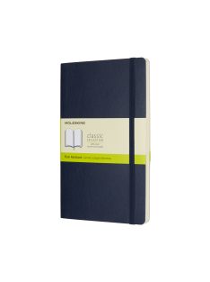   MOLESKINE NOTESZ QP618B20 PUHA ZAFÍR KÉK "L" SIMA (7490144004)