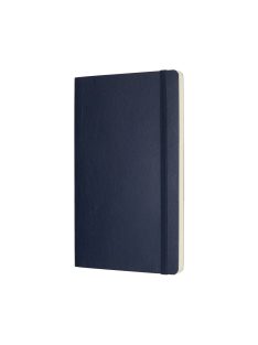   MOLESKINE NOTESZ QP618B20 PUHA ZAFÍR KÉK "L" SIMA (7490144004)