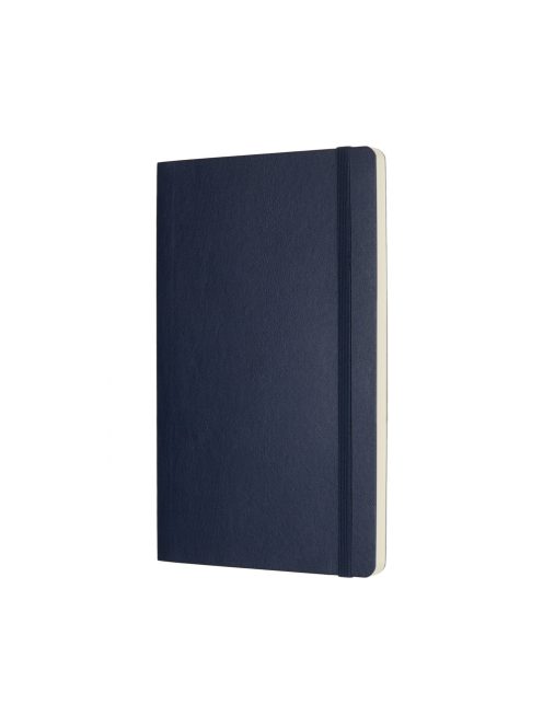 MOLESKINE NOTESZ QP618B20 PUHA ZAFÍR KÉK "L" SIMA (7490144004)