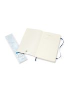 MOLESKINE NOTESZ QP618B20 PUHA ZAFÍR KÉK "L" SIMA (7490144004)