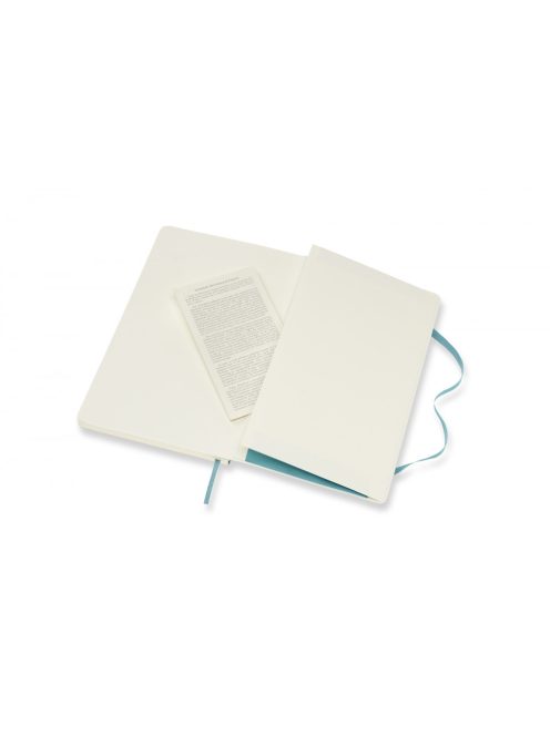 MOLESKINE NOTESZ QP618B35 PUHA HAMU KÉK "L" SIMA (7490144005)