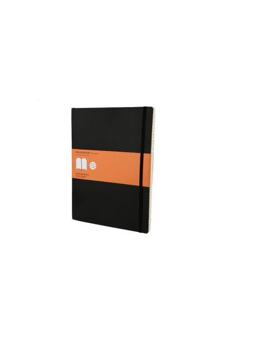 MOLESKINE NOTESZ QP621 PUHA FEKETE ""XL"" VONALAS (7490145000)