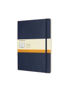 MOLESKINE NOTESZ QP621B20 PUHA ZAFÍR KÉK "XL" VONALAS (7490145005)
