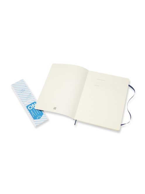 MOLESKINE NOTESZ QP621B20 PUHA ZAFÍR KÉK "XL" VONALAS (7490145005)