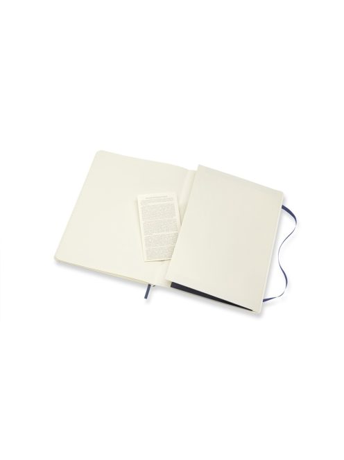 MOLESKINE NOTESZ QP621B20 PUHA ZAFÍR KÉK "XL" VONALAS (7490145005)