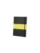 MOLESKINE NOTESZ QP622 PUHA FEKETE ""XL"" KOCKÁS (7490146000)