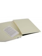 MOLESKINE NOTESZ QP622 PUHA FEKETE ""XL"" KOCKÁS (7490146000)